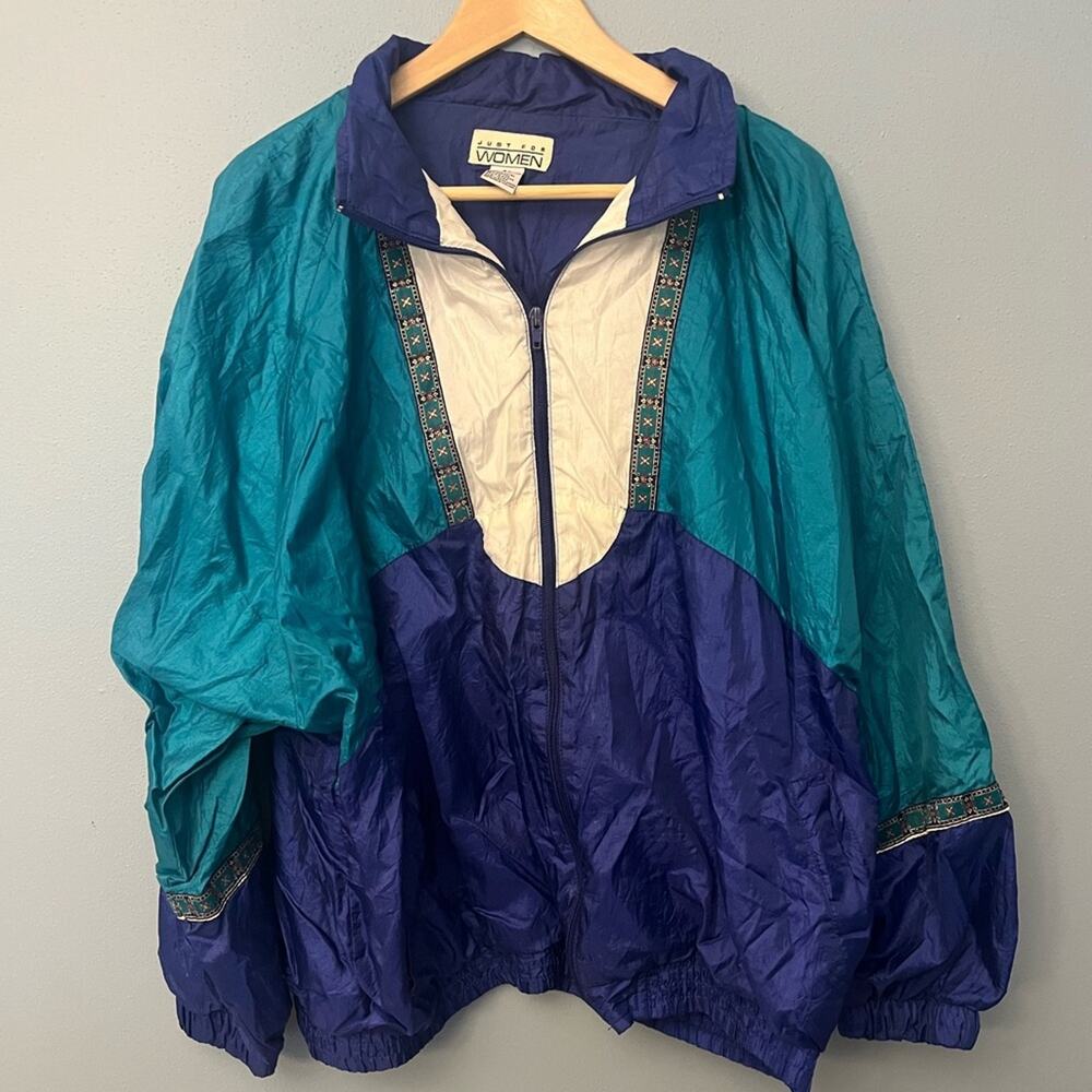 Vintage Just For Women Windbreaker
